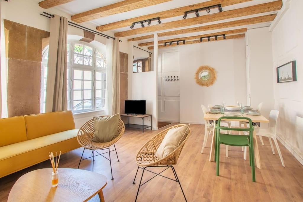 La Halte Strasbourgeoise - Superbe Appt Pres De La Petite France Appartement Buitenkant foto