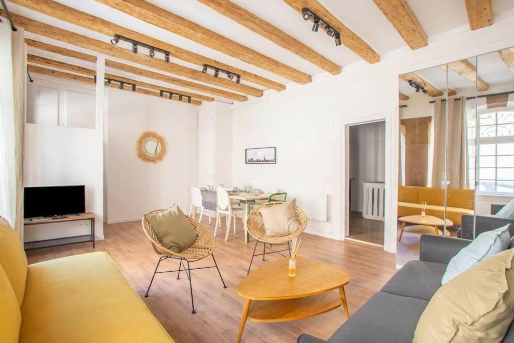 La Halte Strasbourgeoise - Superbe Appt Pres De La Petite France Appartement Buitenkant foto